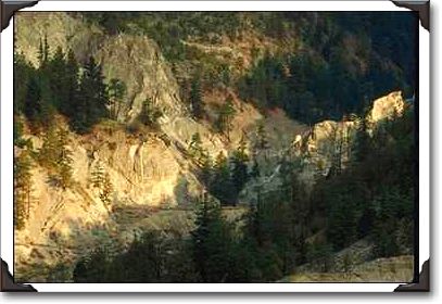 Switchback Road In Mountains