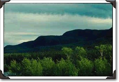 Ridged Rock Peaks