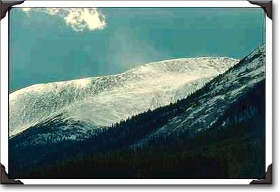 Red And Black Mountains Slopes