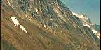 Diagonal Outcropping, Distant Mountain