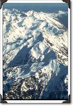 Snow Textures On Mountain's Sides Snow Textures On Mountain's Sides