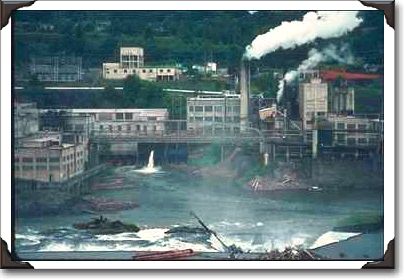 Oregon City, Willamette River, Power Plant Oregon City, Willamette River, Power Plant