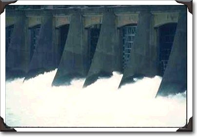 Columbia River, Bonneville Dam, First Spillway Columbia River, Bonneville Dam, First Spillway