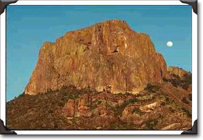 Big Bend National Park, Casa Grande Mountain Big Bend National Park, Casa Grande Mountain
