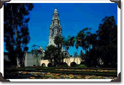 Rose Gardens and Museum of Man, Balboa Park Rose Gardens and Museum of Man, Balboa Park