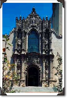 Entry facade, Museum of Man, Balboa Park Entry facade, Museum of Man, Balboa Park