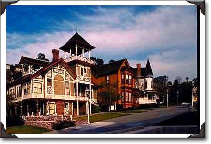Victorian Houses, Heritage Park, Old Town Victorian Houses, Heritage Park, Old Town