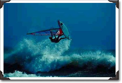 Windsurfing near Oceanside Windsurfing near Oceanside