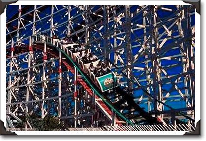 Roller-coaster, Belmont Park, Mission Beach Roller-coaster, Belmont Park, Mission Beach