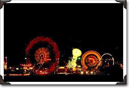 Del Mar Fair, night view Del Mar Fair, night view