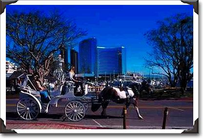 Horse-drawn carriage, Marina Park Horse-drawn carriage, Marina Park