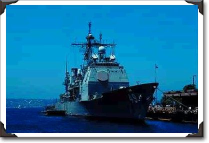 US Navy cruiser "Vincennes" US Navy cruiser "Vincennes"