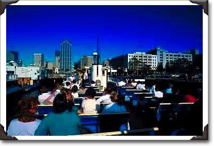 Passengers aboard Coronado Ferry Passengers aboard Coronado Ferry