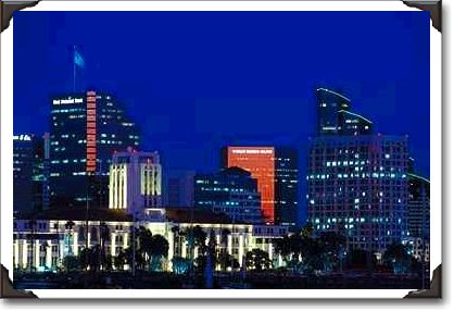 Night skyline Night skyline