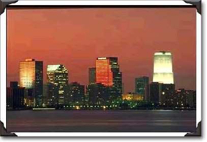 Night skyline, Miami Night skyline, Miami