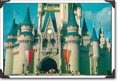 Enchanted castle, Disney World Enchanted castle, Disney World