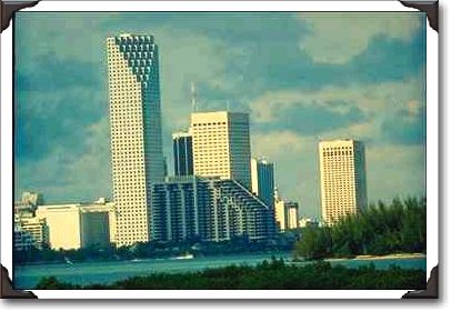 Miami skyline Miami skyline