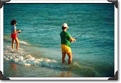 Recreational fishing on Captiva Island Recreational fishing on Captiva Island