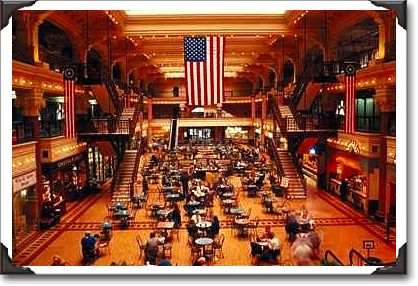 Inside the Bourse Building Inside the Bourse Building