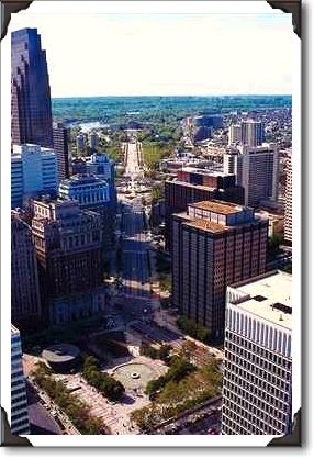 J. F. Kennedy Square and B. Franklin Parkway J. F. Kennedy Square and B. Franklin Parkway