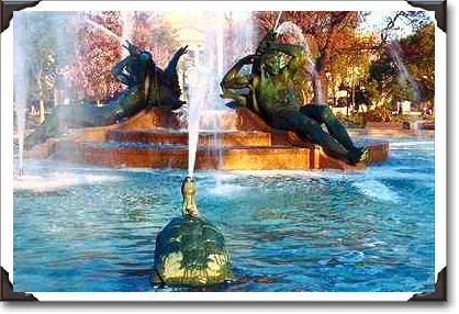 Logan Square's Swann Fountain Logan Square's Swann Fountain