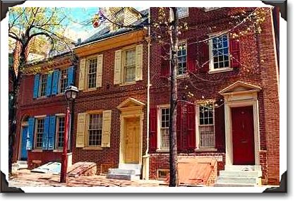 Colorful threesome, Society Hill Colorful threesome, Society Hill