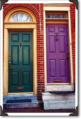 Historical district doorways Historical district doorways