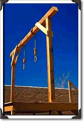 The Gallows of Tombstone, Arizona The Gallows of Tombstone, Arizona
