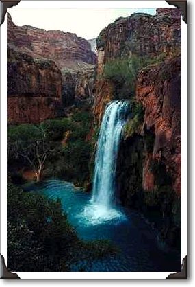 Havasu Falls, Havasupai Indian Reservation, Grand Canyon Havasu Falls, Havasupai Indian Reservation, Grand Canyon