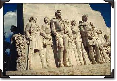 Monument at the Alamo, Texas Monument at the Alamo, Texas