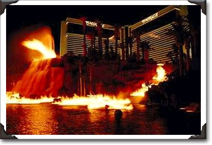 Volcano, Mirage Hotel, Las Vegas, Nevada Volcano, Mirage Hotel, Las Vegas, Nevada