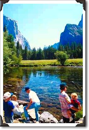 Mirror Lake, Yosemite National Park, California Mirror Lake, Yosemite National Park, California