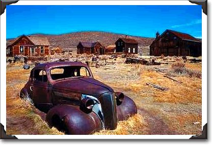 Rusting car, Bodie, California Rusting car, Bodie, California