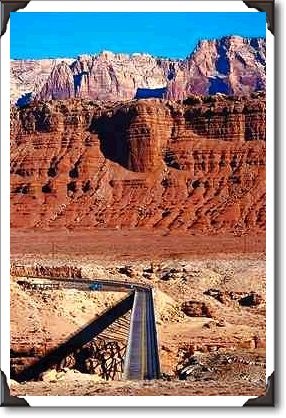 Navajo Bridge over Colorado River, Arizona Navajo Bridge over Colorado River, Arizona
