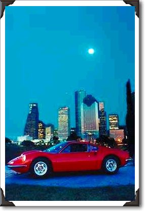 Downtown Houston and Dino, Texas Downtown Houston and Dino, Texas