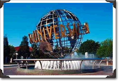 Entrance to Universal Studios, Florida theme park Entrance to Universal Studios, Florida theme park