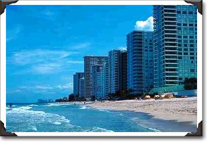 Condos along the beach Condos along the beach