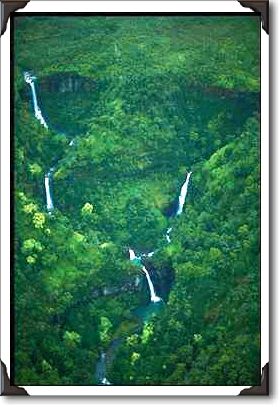 Waterfall, Kauai Waterfall, Kauai