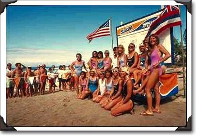 World's best women surfers gather for a contest World's best women surfers gather for a contest