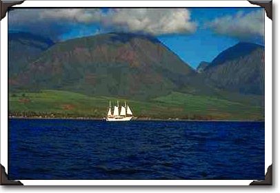 Sailboat, Lahaina Sailboat, Lahaina