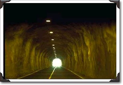 Tunnel through base of Diamond Head Volcano, Honolulu Tunnel through base of Diamond Head Volcano, Honolulu