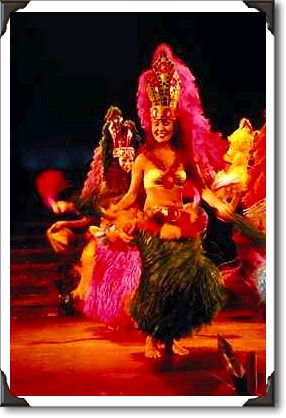 Hawaiian dancer on Kauai Hawaiian dancer on Kauai