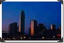 City at dawn, Dallas, Texas City at dawn, Dallas, Texas