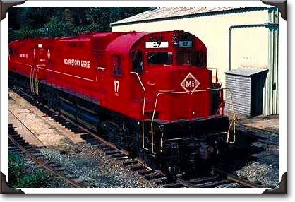 Morristown & Erie Alcos #17 & 16, Morristown, N.J. '84 Morristown & Erie Alcos #17 & 16, Morristown, N.J. '84