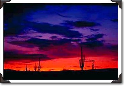 Sunset, Lake Pleasant, Arizona Sunset, Lake Pleasant, Arizona
