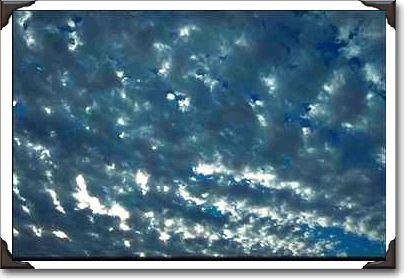 Cloud formation, Lake Havasu, Arizona Cloud formation, Lake Havasu, Arizona