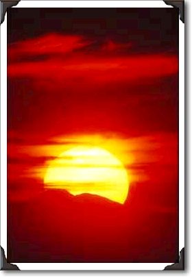 Sunset over Sonoran Desert, west of Phoenix, Arizona Sunset over Sonoran Desert, west of Phoenix, Arizona
