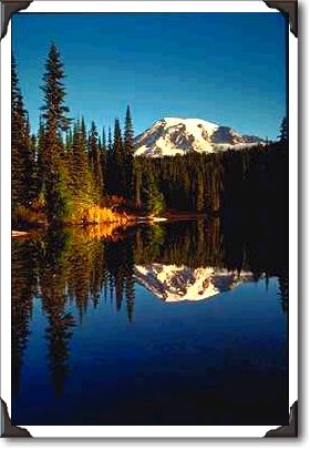 Reflection Lake, Mount Rainier National Park, Washington Reflection Lake, Mount Rainier National Park, Washington