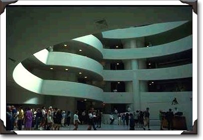 Inside the Guggenheim Museum, New York City Inside the Guggenheim Museum, New York City