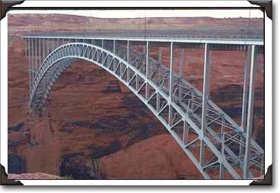 Glen Canyon Bridge over Colorado River Glen Canyon Bridge over Colorado River